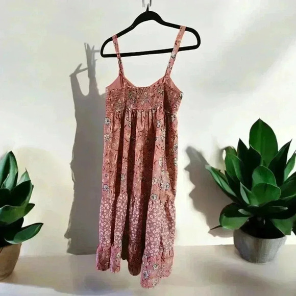 Land Of The Free Summer Midi Dress Size M Colorful - Picture 2 of 6